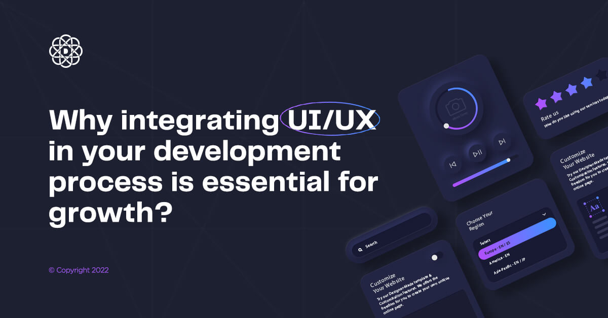 Why integrating UI/UX in your website design is essential for growth?