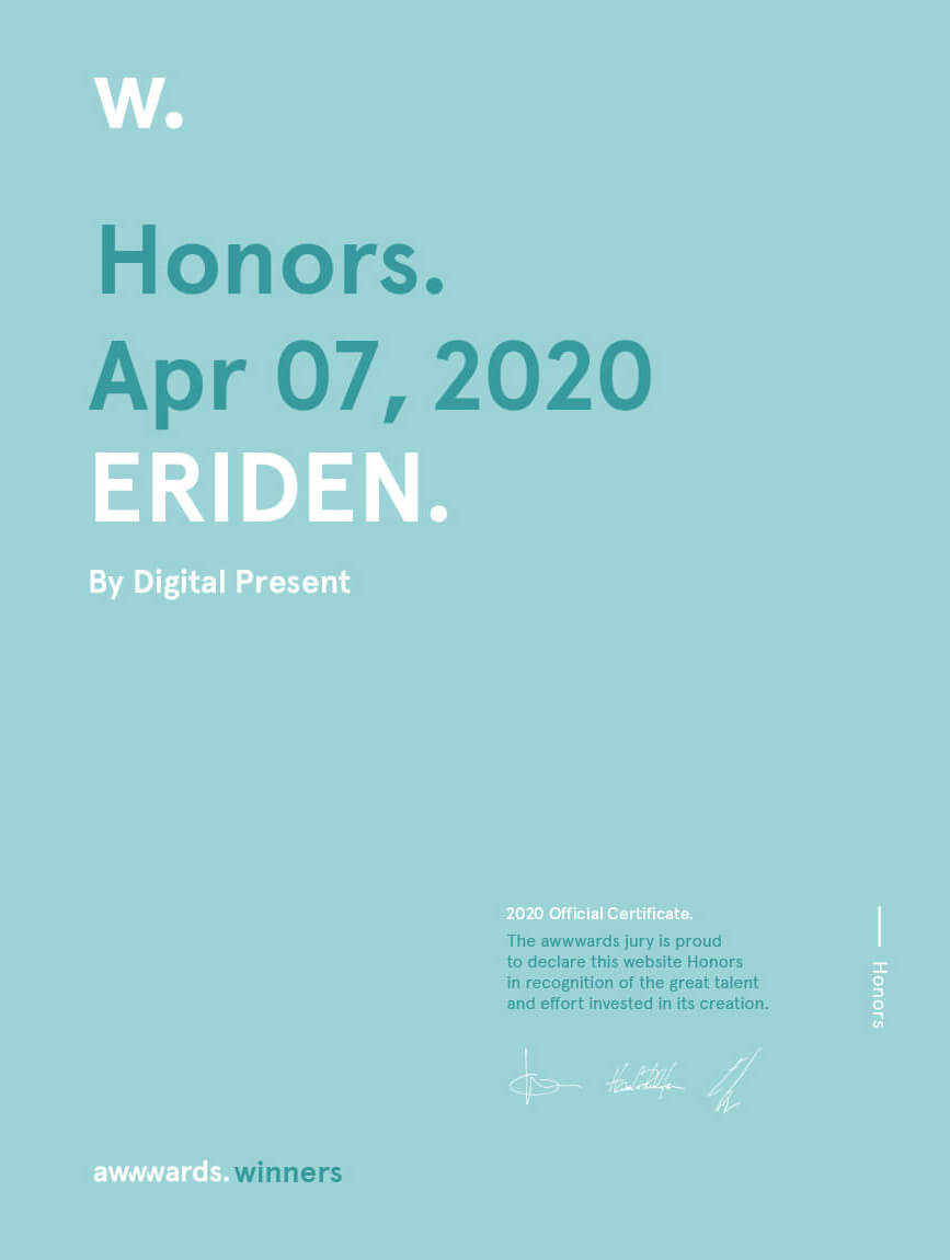 Honorable Mention - Eriden