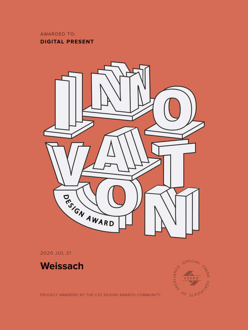 Innovation Design Award - Weissach
