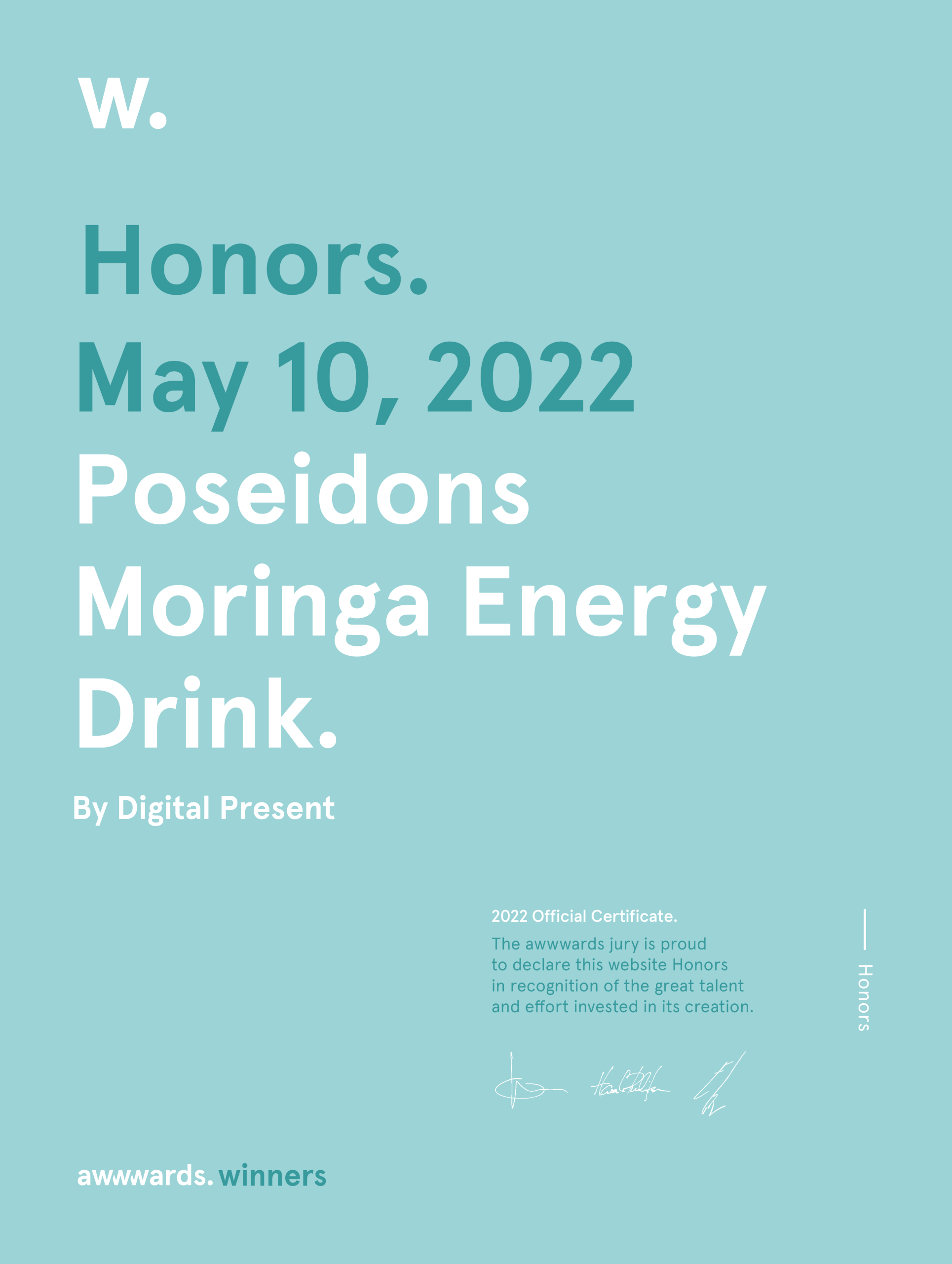 Honorable Mention - Poseidon's Moringa