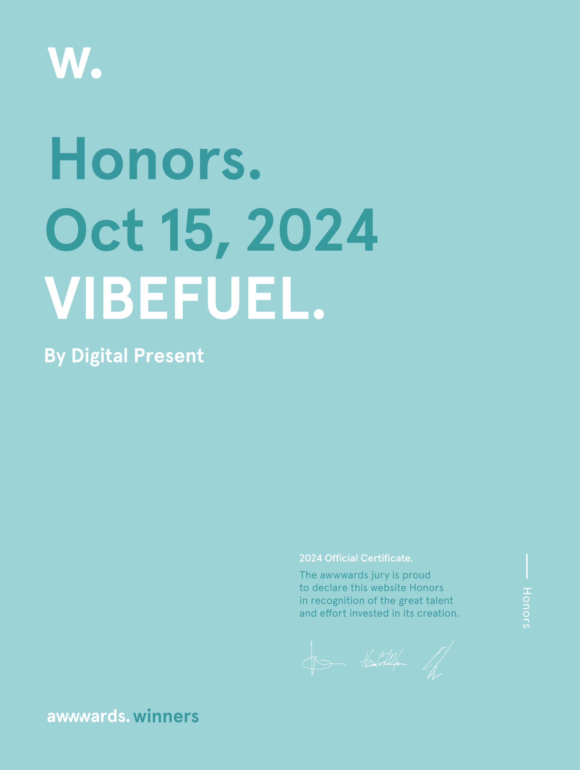 Honorable Mention - Vibefuel