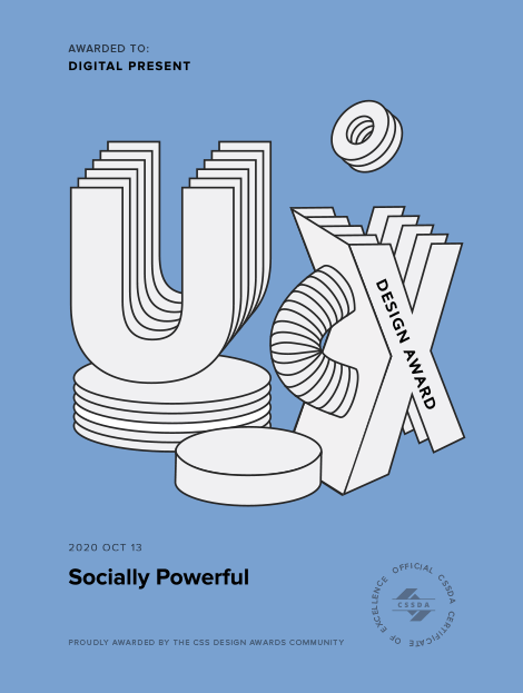 UX Design Award - Socially Powerful